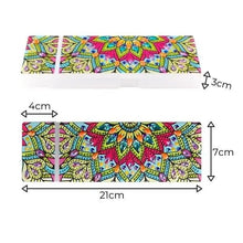 Laden Sie das Bild in den Galerie-Viewer, Stift Etui Diamond Painting mit Blumen