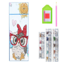 Laden Sie das Bild in den Galerie-Viewer, Stift Etui Diamond Painting Eule