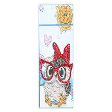 Laden Sie das Bild in den Galerie-Viewer, Stift Etui Diamond Painting Eule