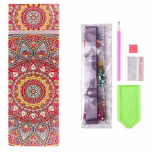 Laden Sie das Bild in den Galerie-Viewer, Porte-Stift Diamond Painting Stern Mandala