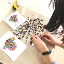 Laden Sie das Bild in den Galerie-Viewer, 2D Holzpuzzle – Adlerflug