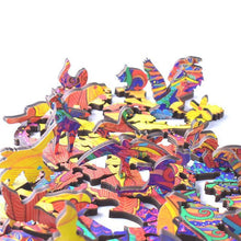 Laden Sie das Bild in den Galerie-Viewer, 2D Holzpuzzle – Halloween Kürbis Mann