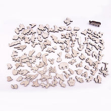 Laden Sie das Bild in den Galerie-Viewer, 2D Holzpuzzle – Ozean Schmetterling