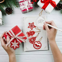 Laden Sie das Bild in den Galerie-Viewer, Anhänger Weihnachtsbaum 10 Stück Set