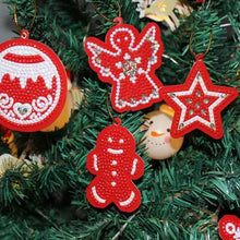 Laden Sie das Bild in den Galerie-Viewer, Anhänger Weihnachtsbaum 10 Stück Set