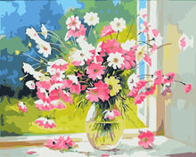 Laden Sie das Bild in den Galerie-Viewer, Blumen in Glasvase | Figured'Art