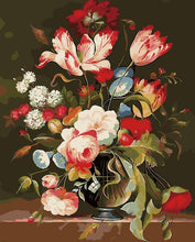 Laden Sie das Bild in den Galerie-Viewer, Malen nach Zahlen für Erwachsene | Magischer Blumenstrauß | Figured'Art