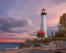 Laden Sie das Bild in den Galerie-Viewer, Malen nach Zahlen für Erwachsene | Großer Leuchtturm | Figured'Art