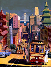 Laden Sie das Bild in den Galerie-Viewer, Malen nach Zahlen Erwachsene Moderne Stadt Figured'Art