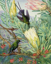 Laden Sie das Bild in den Galerie-Viewer, Malen nach Zahlen für Erwachsene | Vögel auf blühendem Zweig | Figured'Art