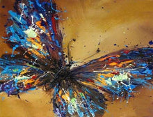 Laden Sie das Bild in den Galerie-Viewer, Malen nach Zahlen für Erwachsene | Schmetterling Farben | Figured'Art