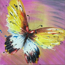 Laden Sie das Bild in den Galerie-Viewer, Malen nach Zahlen für Erwachsene | Schöner bunter Schmetterling | Figured'Art