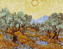 Laden Sie das Bild in den Galerie-Viewer, Malen nach Zahlen für Erwachsene | Van Gogh - St Remy Oliven | Figured'Art