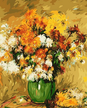Laden Sie das Bild in den Galerie-Viewer, Malen nach Zahlen für Erwachsene | Gelber Blumenstrauß | Figured'Art