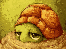Laden Sie das Bild in den Galerie-Viewer, Malen nach Zahlen für Erwachsene | Kleine Schildkröte | Figured'Art