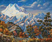 Laden Sie das Bild in den Galerie-Viewer, Malen nach Zahlen für Erwachsene | Der weiße Berg | Figured'Art
