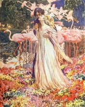 Laden Sie das Bild in den Galerie-Viewer, Malen nach Zahlen für Erwachsene | Romantik und Flamingos | Figured'Art