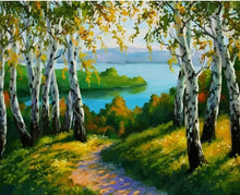 Laden Sie das Bild in den Galerie-Viewer, Malen nach Zahlen für Erwachsene | Wald und Meer | Figured'Art