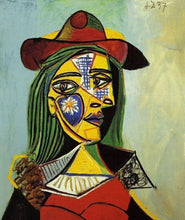 Laden Sie das Bild in den Galerie-Viewer, Malen nach Zahlen für Erwachsene | Schöne Frau mit Hut | Figured'Art