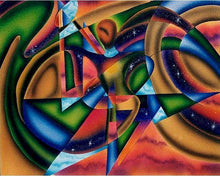 Laden Sie das Bild in den Galerie-Viewer, Malen nach Zahlen für Erwachsene | Abstrakte Frau | Figured'Art