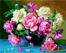 Laden Sie das Bild in den Galerie-Viewer, Malen nach Zahlen für Erwachsene | Alter Blumenstrauß | Figured'Art