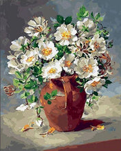 Laden Sie das Bild in den Galerie-Viewer, Malen nach Zahlen für Erwachsene | Blumen in Vase | Figured'Art