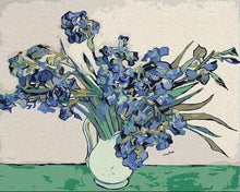 Laden Sie das Bild in den Galerie-Viewer, Malen nach Zahlen für Erwachsene | Iris 2 – Van Gogh | Figured'Art