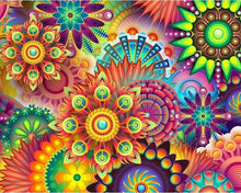Laden Sie das Bild in den Galerie-Viewer, Malen nach Zahlen für Erwachsene | Magische Blumen | Figured'Art