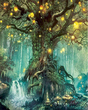 Laden Sie das Bild in den Galerie-Viewer, Malen nach Zahlen für Erwachsene | Magischer Baum | Figured'Art