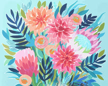 Laden Sie das Bild in den Galerie-Viewer, Malen nach Zahlen Figured'Art – Florale Komposition