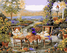 Laden Sie das Bild in den Galerie-Viewer, Malen nach Zahlen – Abendessen am See