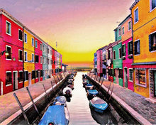 Laden Sie das Bild in den Galerie-Viewer, Malen nach Zahlen – Burano in Venedig
