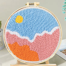 Laden Sie das Bild in den Galerie-Viewer, Punch Needle set Schöne sonnige Aussicht