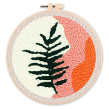 Laden Sie das Bild in den Galerie-Viewer, Punch Needle set Blatt-Variante 2