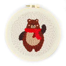Laden Sie das Bild in den Galerie-Viewer, Punch Needle set Hallo Bär