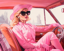 Laden Sie das Bild in den Galerie-Viewer, Diamond Painting - Rosa Spritztour der Diva