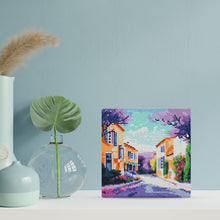 Laden Sie das Bild in den Galerie-Viewer, Mini Diamond Painting 25 x 25 cm - Frühling in der Provence