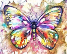 Laden Sie das Bild in den Galerie-Viewer, Kreuzstich – Schmetterling und Farben
