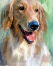 Laden Sie das Bild in den Galerie-Viewer, Diamond Painting – Glücklicher Golden Retriever | Figured'Art