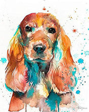 Laden Sie das Bild in den Galerie-Viewer, Diamond Painting – Hund mit hängenden Ohren | Figured'Art