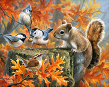 Laden Sie das Bild in den Galerie-Viewer, Malen nach Zahlen für Erwachsene | Verspieltes Eichhörnchen | Figured'Art