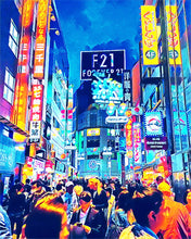 Laden Sie das Bild in den Galerie-Viewer, Malen nach Zahlen – Tokyo Shibuya