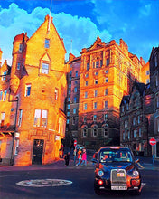 Laden Sie das Bild in den Galerie-Viewer, Diamond Painting – Edinburgh Straße | Figured'Art
