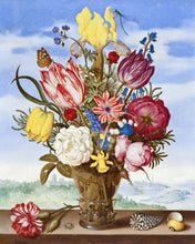 Laden Sie das Bild in den Galerie-Viewer, Diamond Painting – Blumenstrauß – Ambrosius Bosschaert – 40 x 50 cm auf Keilrahmen gespannt | Figured'Art