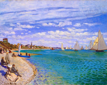 Laden Sie das Bild in den Galerie-Viewer, Kreuzstich – Regatta bei Sainte–Adresse – Monet
