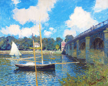 Laden Sie das Bild in den Galerie-Viewer, Diamond Painting – Die Brücke von Argenteuil – Monet | Figured'Art