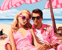 Laden Sie das Bild in den Galerie-Viewer, Malen nach Zahlen Figured'Art – Strandliebende
