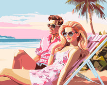Laden Sie das Bild in den Galerie-Viewer, Malen nach Zahlen Figured'Art – Strandliebe der Diva