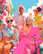 Laden Sie das Bild in den Galerie-Viewer, Malen nach Zahlen Figured'Art – Treffen der Divas