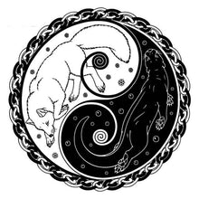 Laden Sie das Bild in den Galerie-Viewer, 2D Holzpuzzle – Inneres Yin Yang